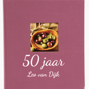 Gepersonaliseerd fotoalbum Fuchsia 31508 50 jaar Leo van Dijk