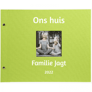 gepersonaliseerd schroef fotoalbum 28896 groen