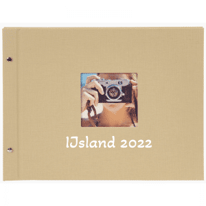 gepersonaliseerd schroef fotoalbum 28606 beige