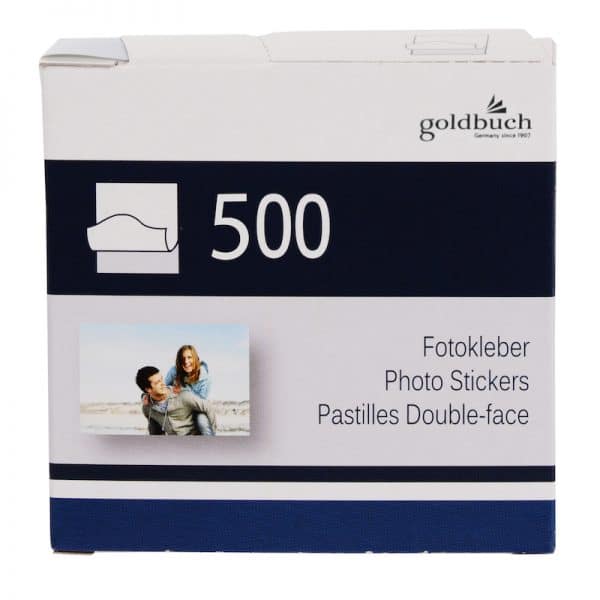 fotostickers fotoplakkers Goldbuch 500 stuks voorkant 83091